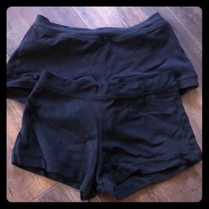 dance bottoms (shorts)